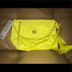 Brand new festival yellow bag